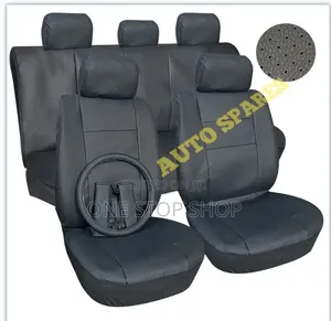 Durable Waterproof Breathable Leatherettematerial Seat Cover Steering