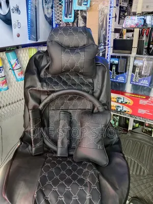 Leather Full Car Seat Protectors Designed for 5 Seater Cars