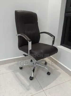Dark Brown Office Leather Chairs