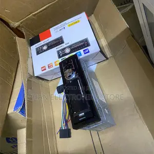 606 1 Din Car Audio Mp3 Player With Fm Radio and Remote Control