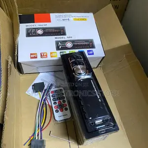 606 Compact Car Mp3 Player Stereo 1 Din With Usb, Sd Fm Radio