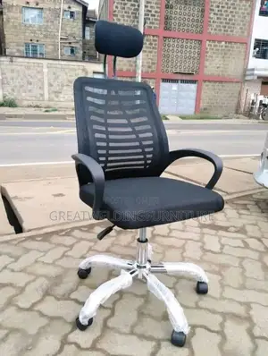 Backed Headrest Office Chair