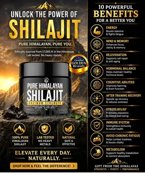 Shilajit Natural Pure Himalayan Organic Resin