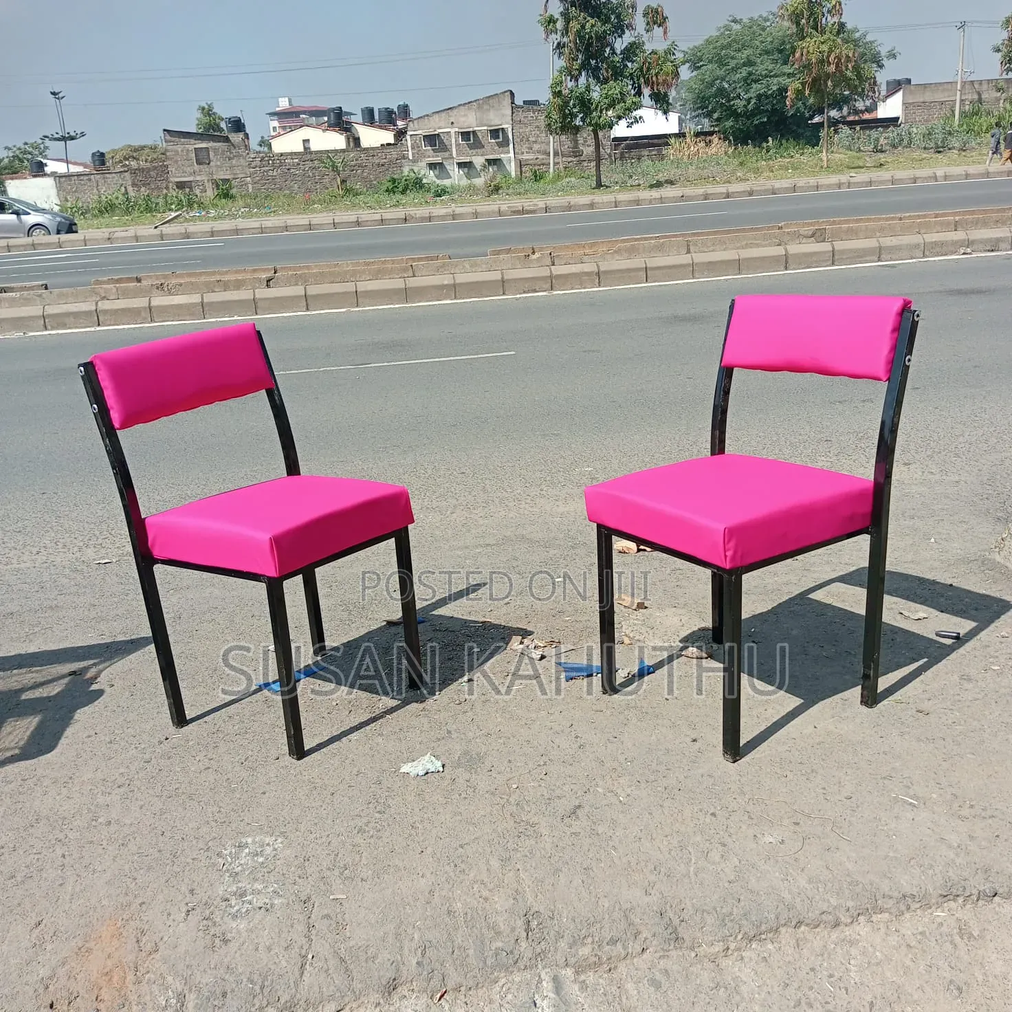Pink Refined Office Seats