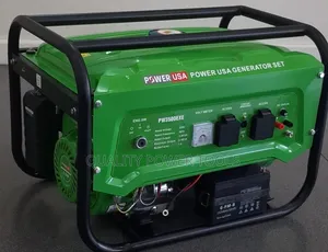 Power Usa Pu4500exe 5kva Petrol Generator, Key Start, 4-Stroke Engine,