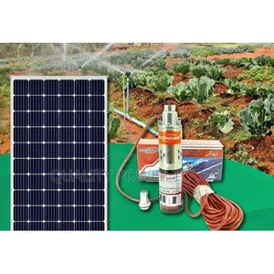 24v 50m Lift Solar Powered Water Pump +Free 250w Solar Panel