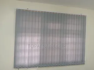 Light Grey Quality Window Upgrade Vertical Office Blinds