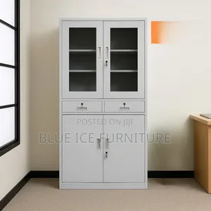 Clearview Glass Office Cabinet