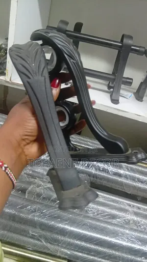 Black Double, Smooth Finish, Powder Coated Cobra Brackets