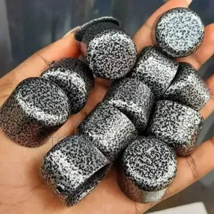 Powder Coated, Silver Grey,Smart Choice Powder Coated Rod Cups