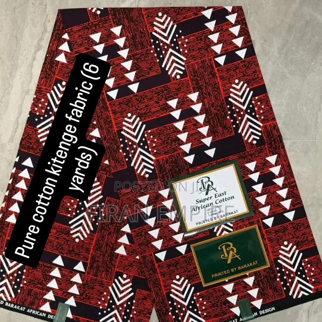 Kitenge Fabric (Pure Cotton) 6yards