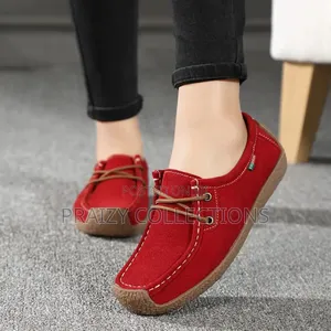 Ladies Suede Loafers