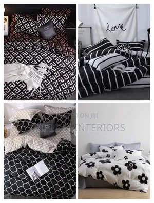 Queen-Size Microfibre Duvets Cover Set