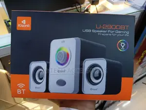 Kisonli U-2900bt 2.1 Multimedia Speaker RGB and Bluetooth Connectivity