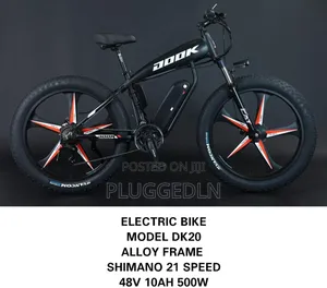 Jook Dk20 Electric Fat Tire Bike. Motor: 500w