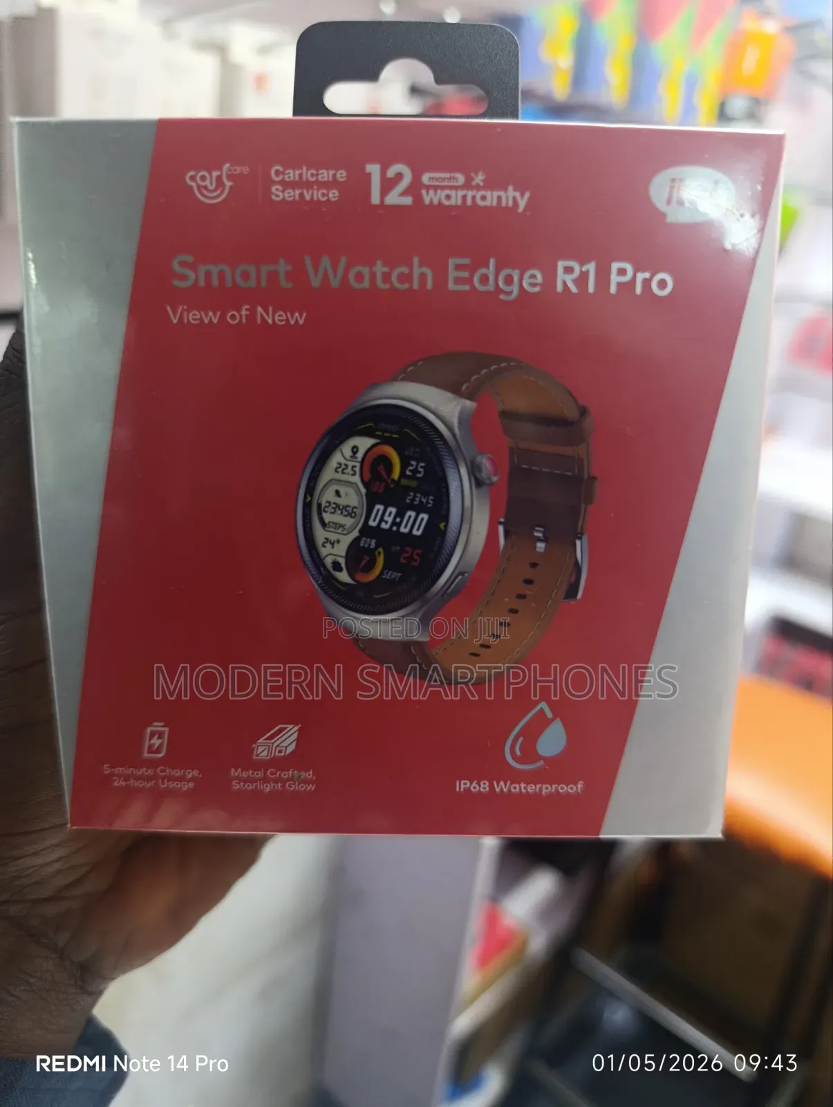 Itel Edge R1 Pro Isw-043 Smart Watch
