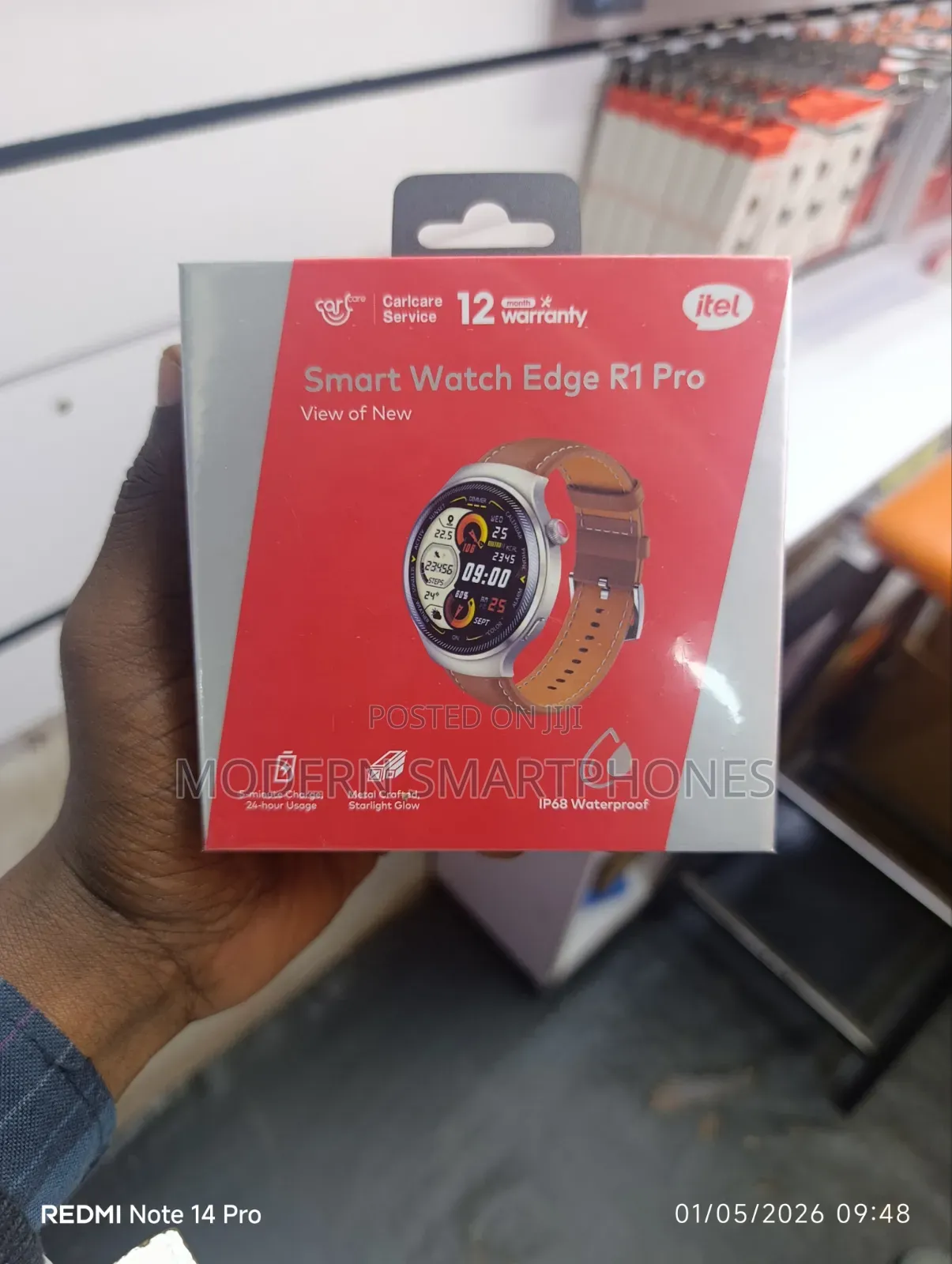 Itel Edge R1 Pro Isw-043 Smart Watch