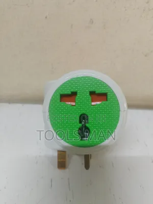 3-way Universal Multi-plug Adapter - Heavy Duty Power Splitter.