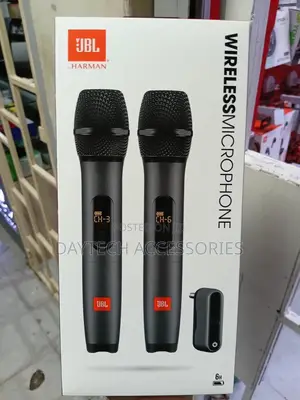 JBL Wireless Two Microphone System With Dual-Channel Receiver