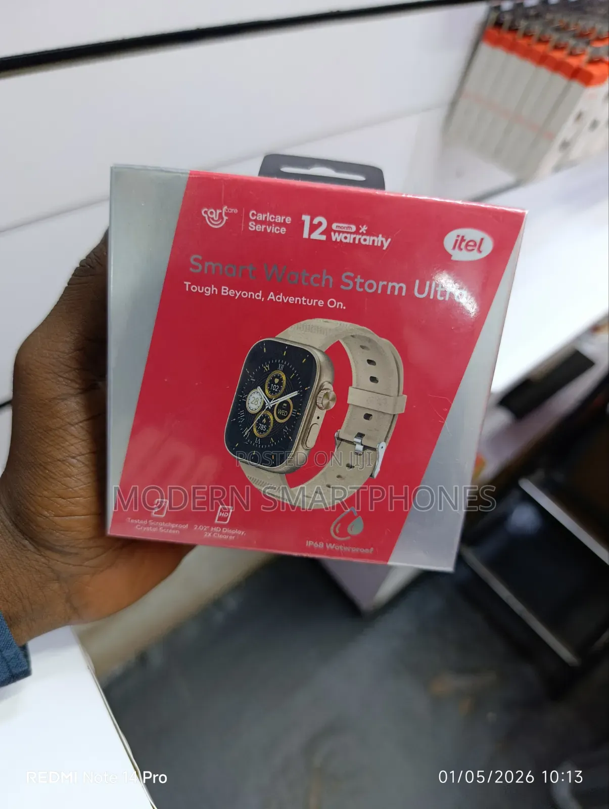 Itel Smartwatch Storm Ultra