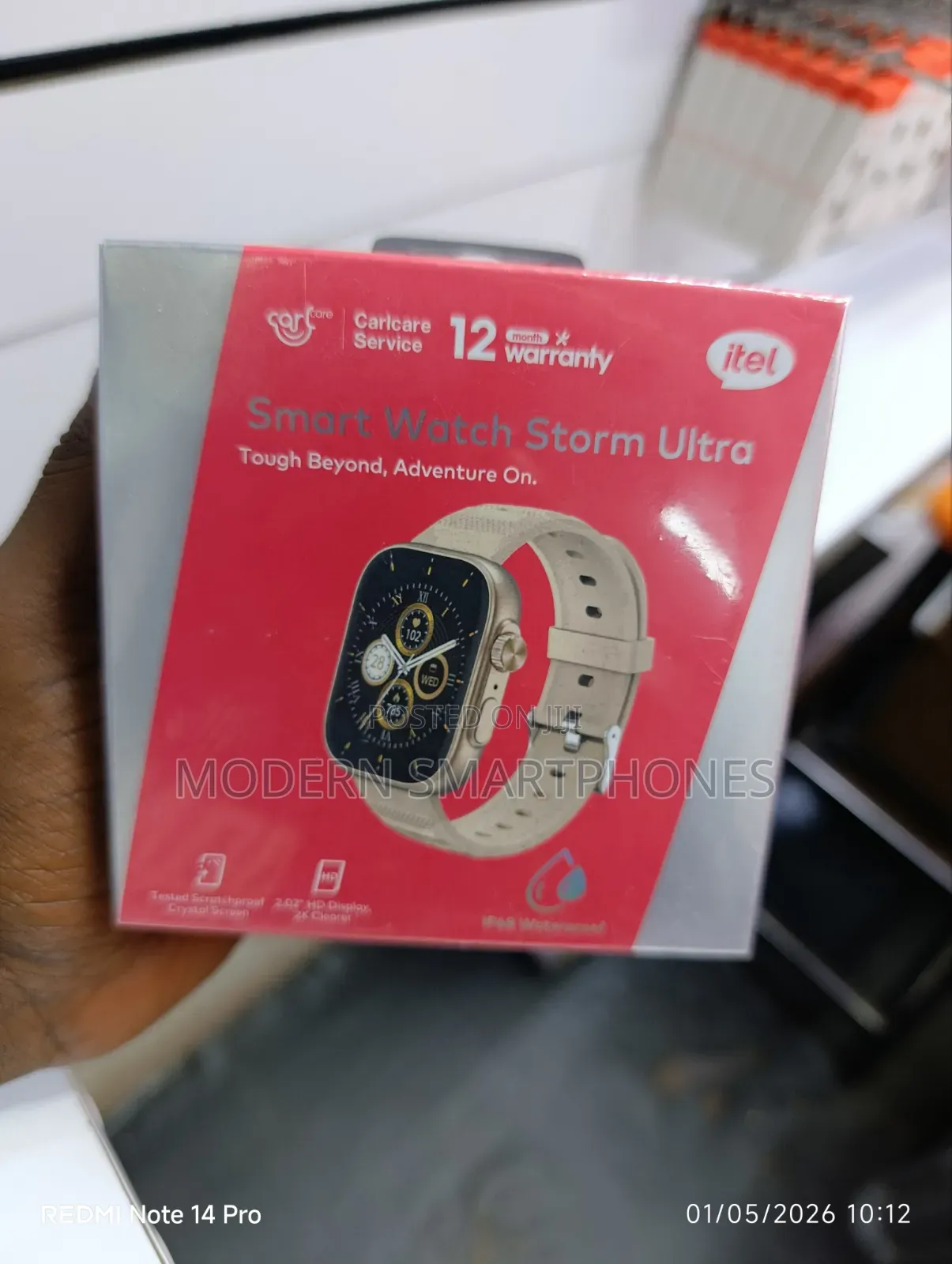 Itel Smartwatch Storm Ultra
