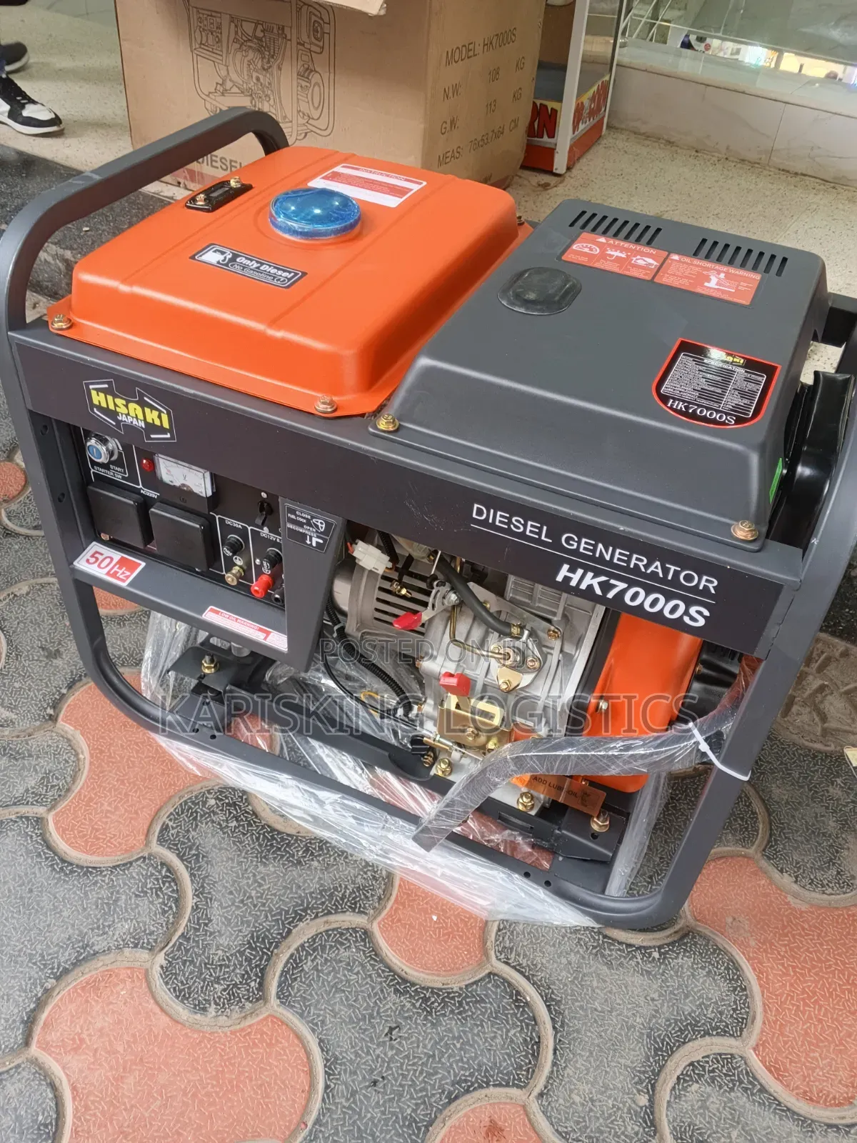 Hisaki 9 Kva Diesel Engine Generator Openset