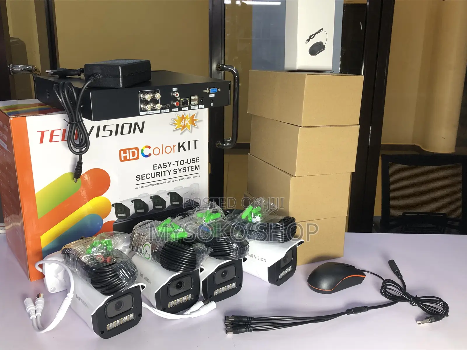 4 Camera CCTV Camera