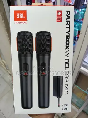 JBL Partybox Digital Wireless Microphones for JBL Partybox Speakers.