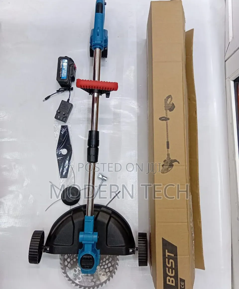 9-Inch Electric Cordless Grass Trimmer Cutter