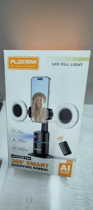 Smart Ai Gimbal U20 Pro – Auto Face Tracking, 360° Rotation