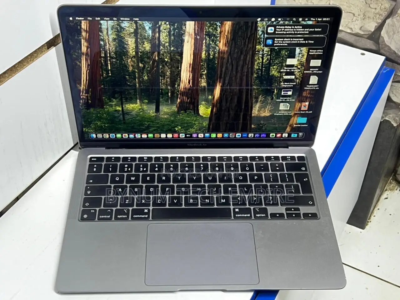 Laptop Apple MacBook Air 2020 M1 8GB Apple M1 SSD 256GB