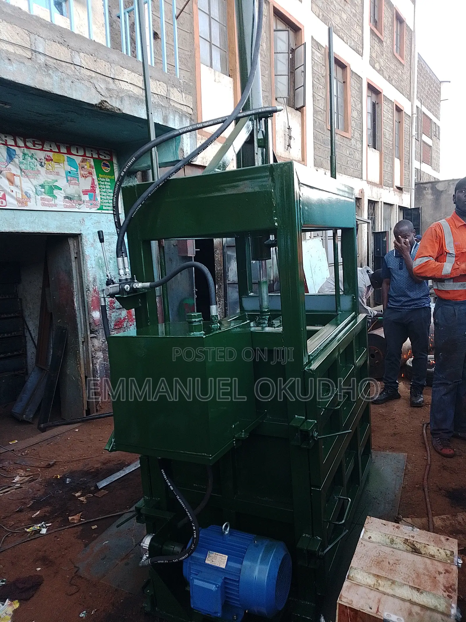 Baler Compressor Machine