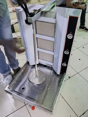 Heavy Duty 3 Burners Shawarma Machine