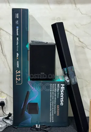 Hisense 3.1.2 Ch Ax3120q Soundbar With Wireless Subwoofer