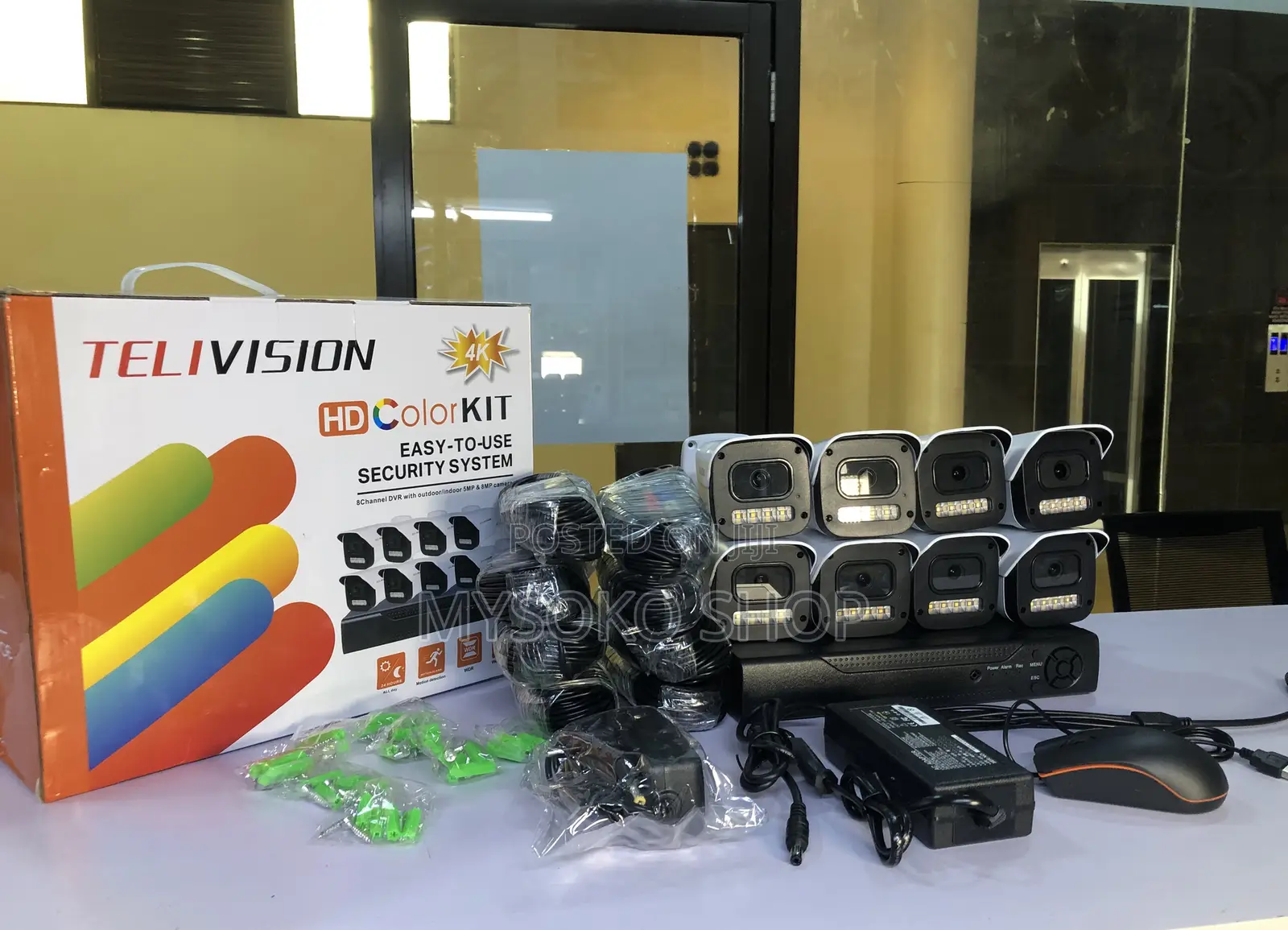 8 Camera CCTV Camera
