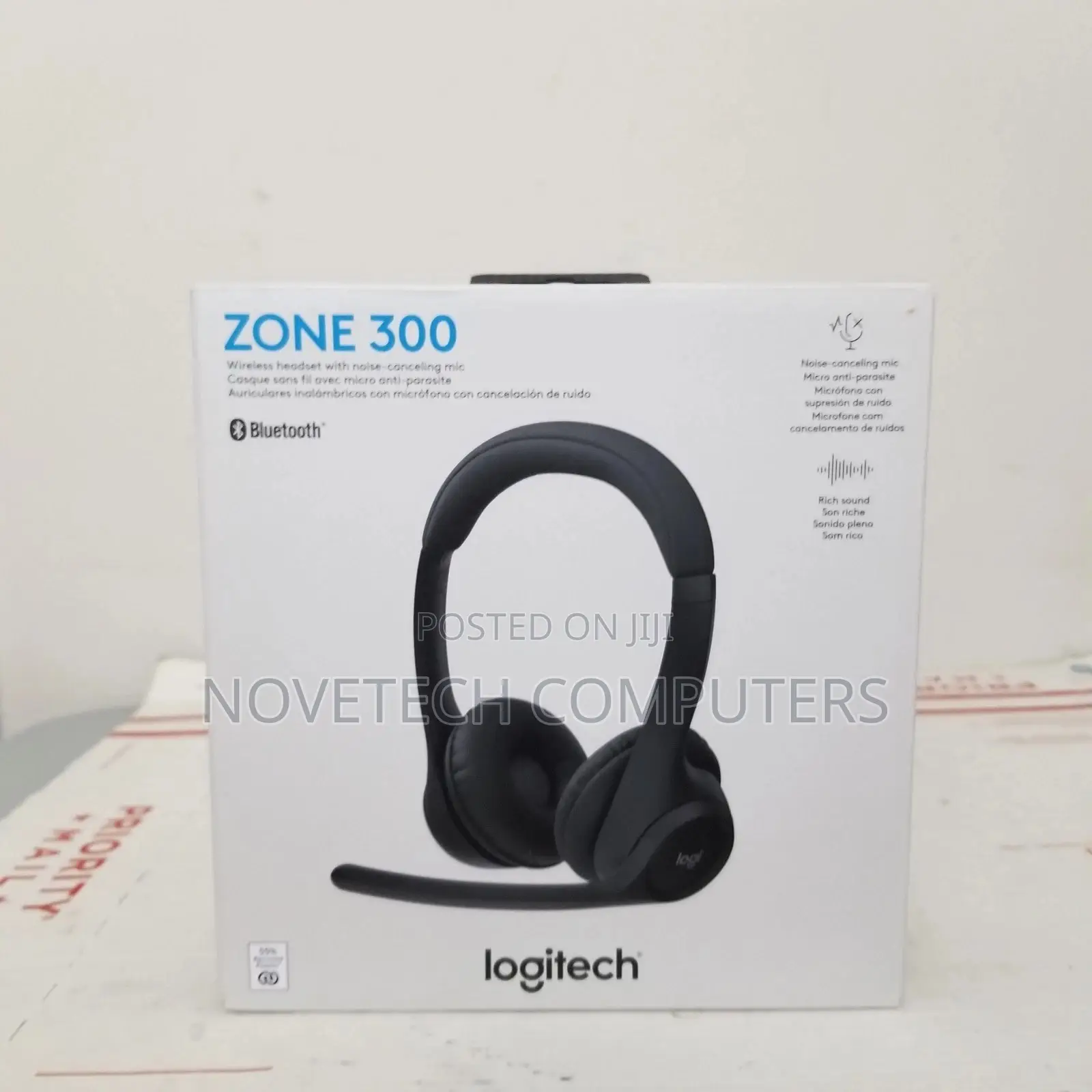 Logitech Zone 300 Wireless Headset Pc , Mac, Chrome, Linux, Ios Black