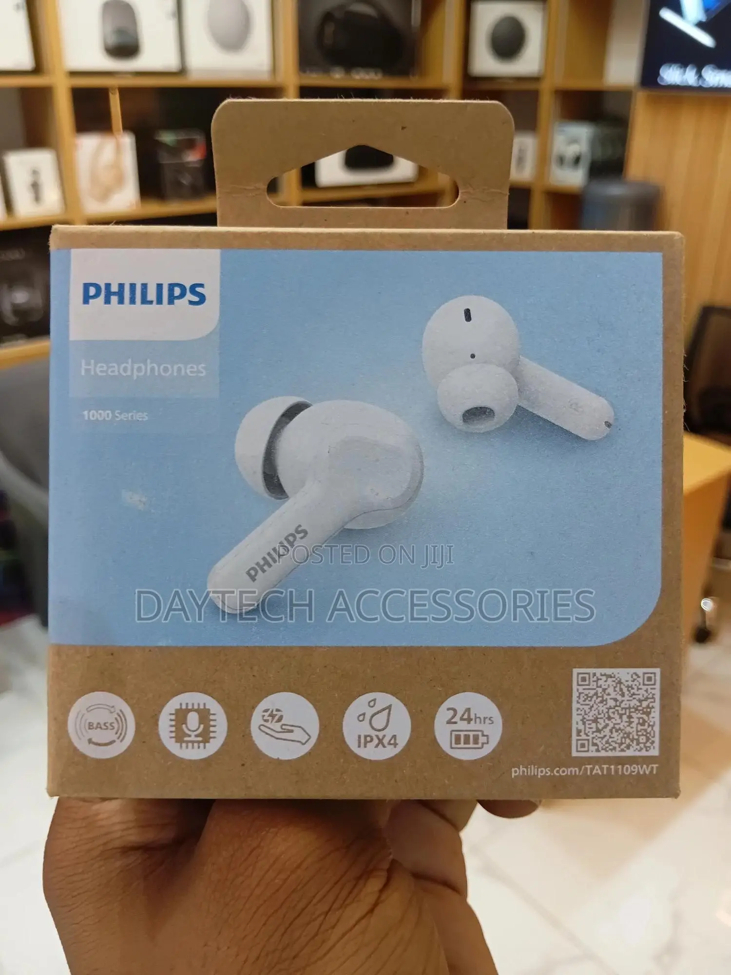 Philips Tat1109wt True Wireless Earbuds