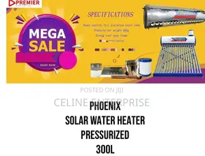 Phoenix 300l Pressurized Solar Water Heater