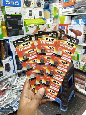5pc Pack Cr1220 Compact Electronic Batteries