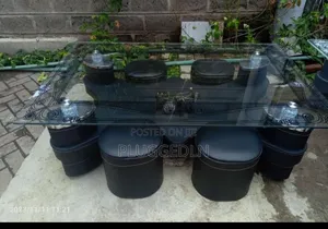 Modern Glass Coffee Table Set