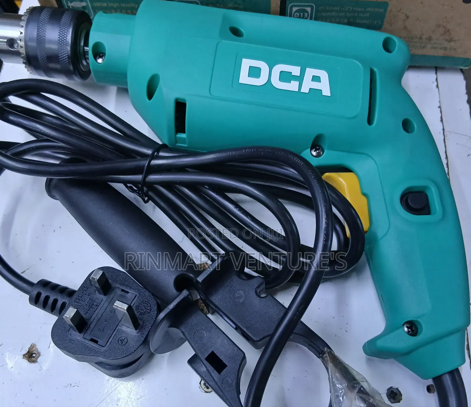Dca Electric Impact Drill, a Corded Power Tool Designed for Heavy-
