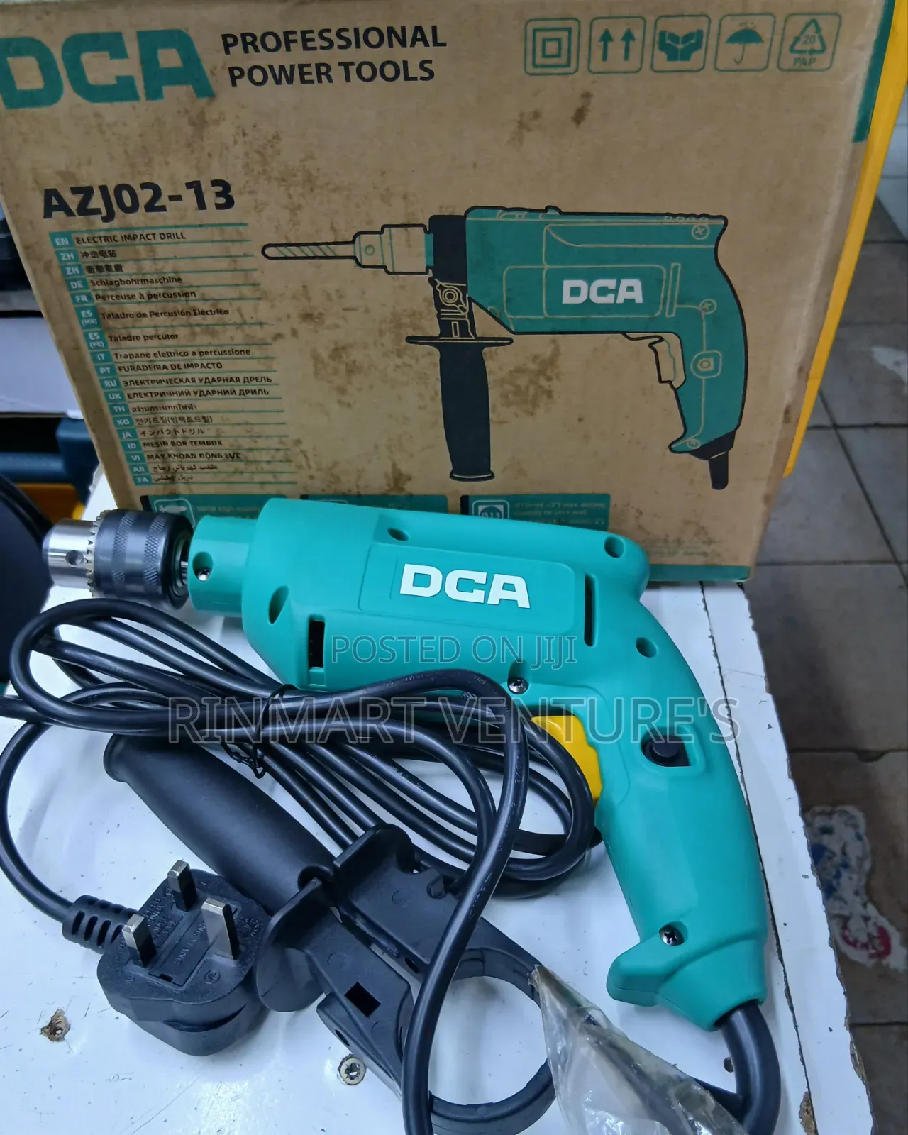 Dca Electric Impact Drill, a Corded Power Tool Designed for Heavy-