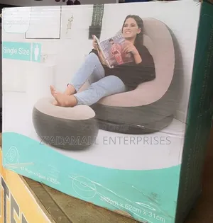 Inflatable Sofa Seat With Relaxing Foot Rest