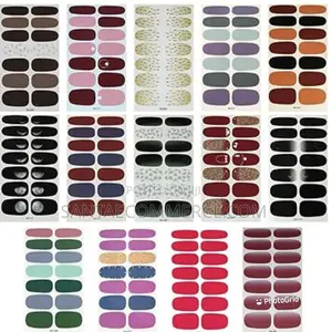 1pcs Semi-Cured Gel Nail Wraps