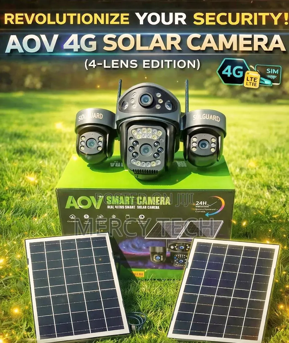 Solguard Solar Camera Aov 4g Solar Camera