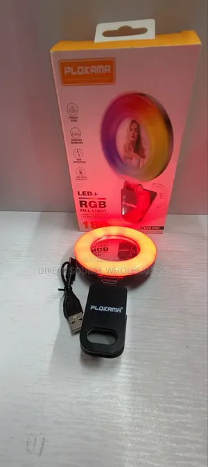 U20 Pro Rechargeable Selfie Light RGB – Video Streaming Light