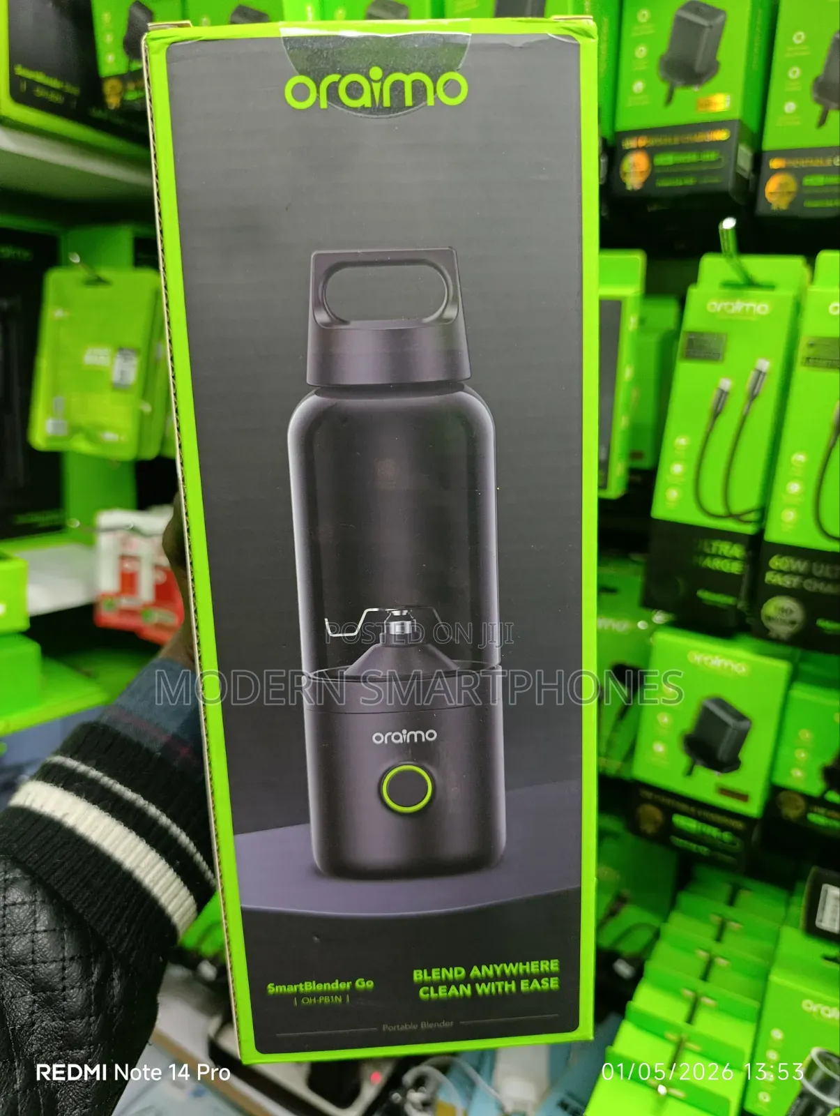 Oraimo Smartblender Go 500ml Portable Blender