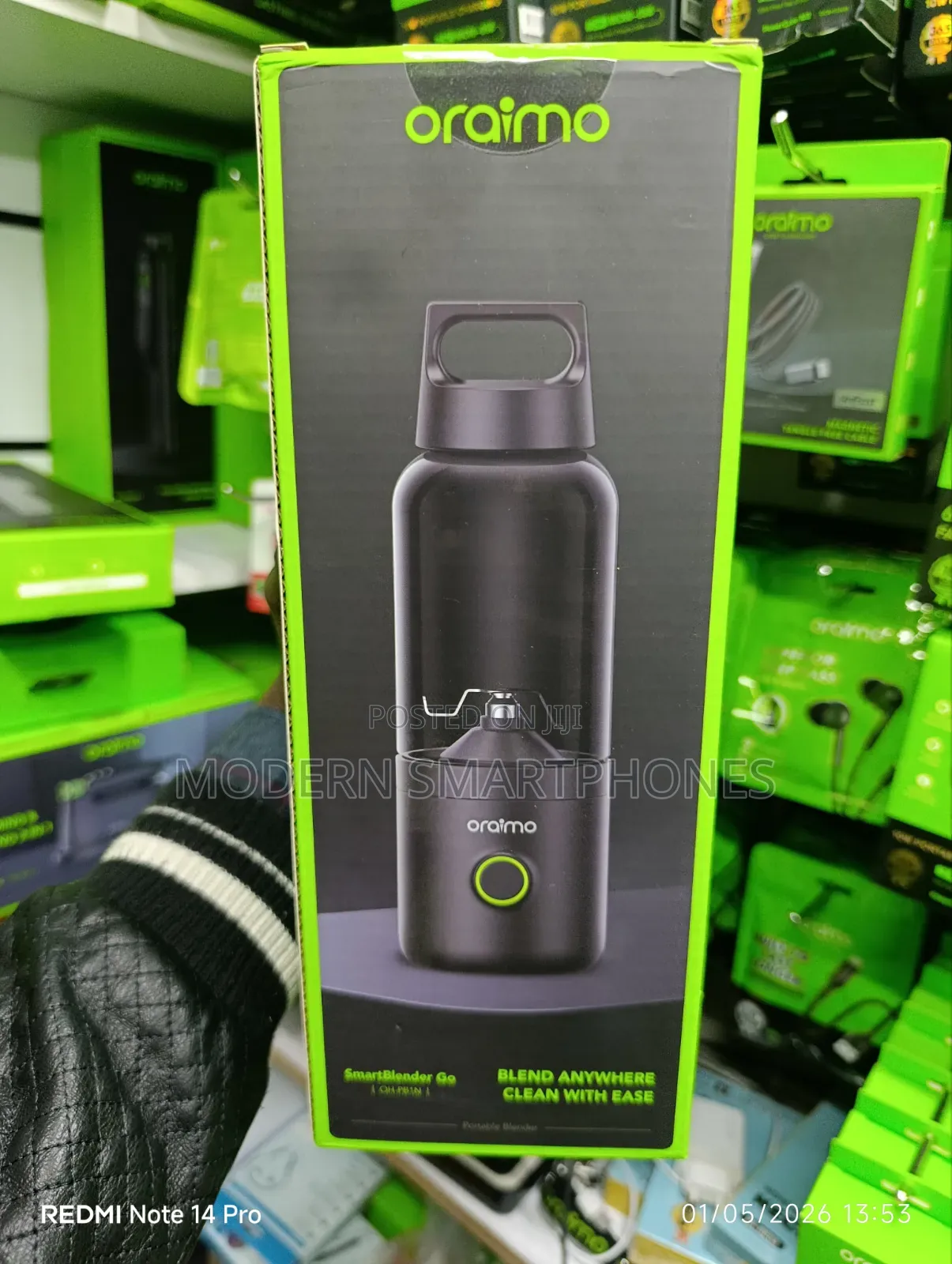 Oraimo Smartblender Go 500ml Portable Blender