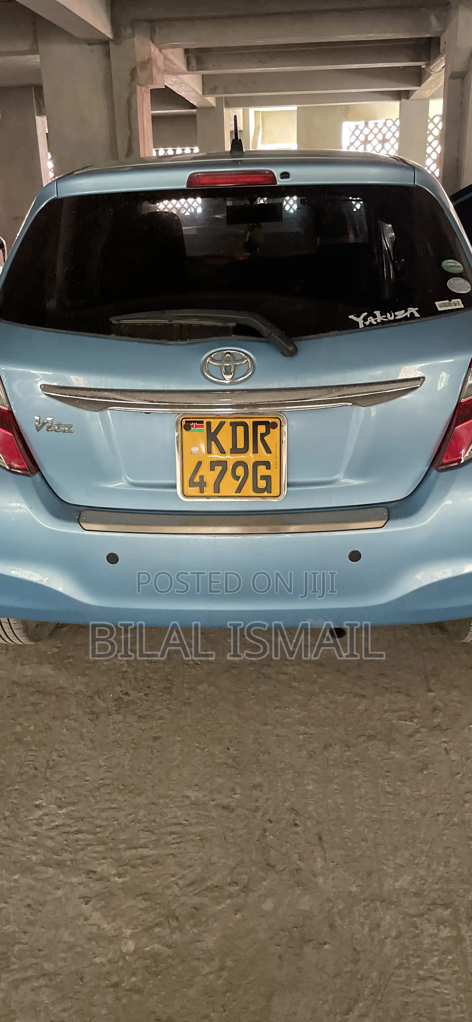 Toyota Vitz With Driver