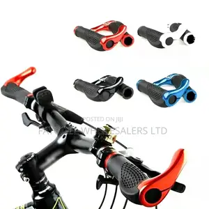 Bicycle Handlebar Grips With Horns – Comfortable Anti-Slip Bike Grips